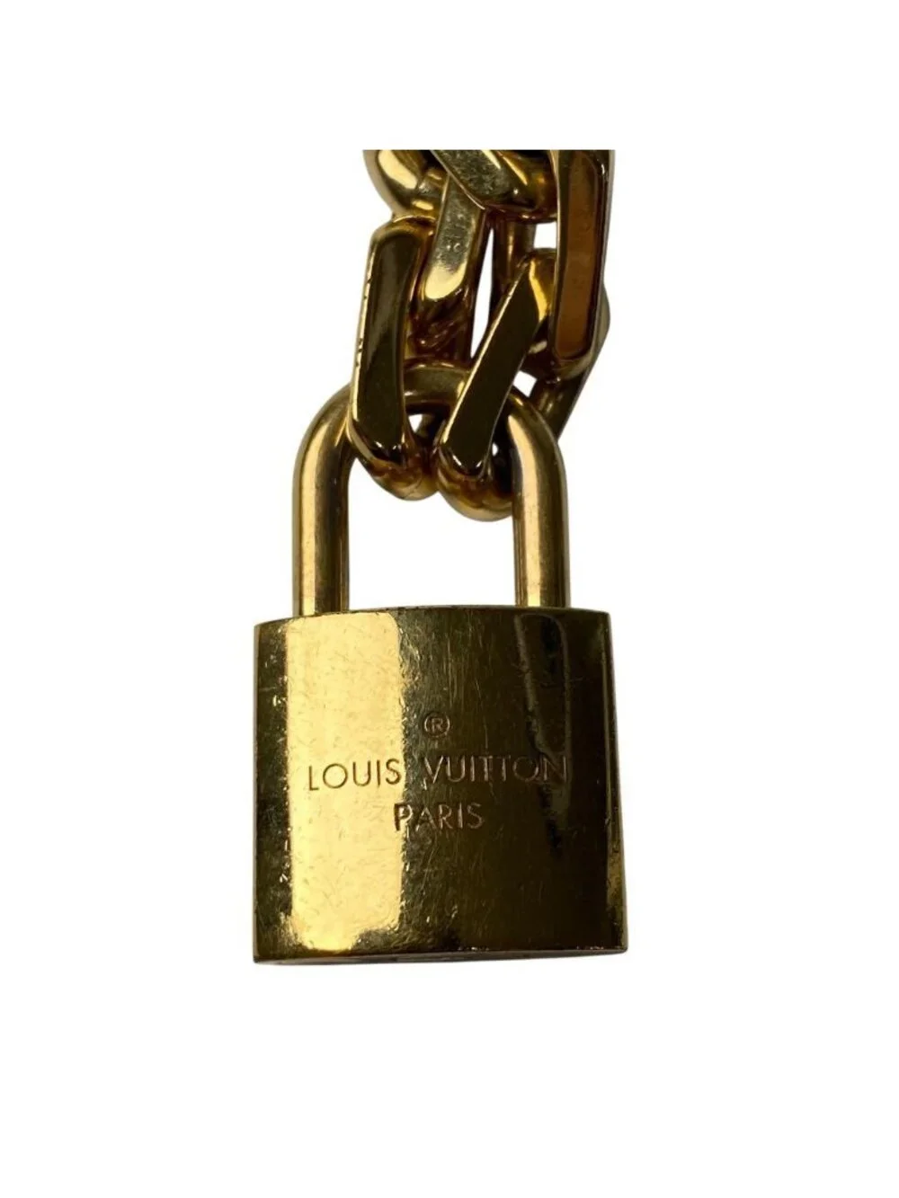 Louis Vuitton Collier Edgecadena Necklace Mp2993